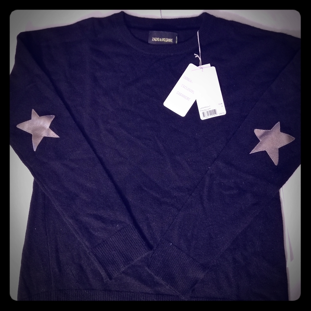Zadig & Voltaire Cici Cashmere Sweater - NWT